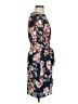 Charles Henry 100% Polyester Floral Blue Casual Dress Size XS - photo 4