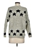 Maddison Stars Silver Pullover Sweater Size S - photo 2