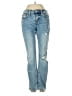 Vervet Hearts Blue Jeans Size 24 waist - photo 1