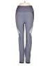 Betsey Johnson Performance Gray Purple Active Pants Size S - photo 1
