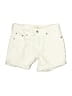 Levi's Solid Ivory Denim Shorts Size 26 waist - photo 1