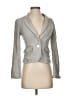 ALLIHOP 100% Cotton Gray Blazer Size XS - photo 1