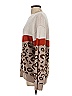 Wanna B 100% Acrylic Animal Print Brown Pullover Sweater Size S - photo 5