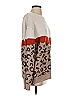 Wanna B 100% Acrylic Animal Print Brown Pullover Sweater Size S - photo 4