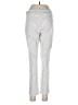 Jennifer & Grace Stripes Silver Casual Pants Size L - photo 2