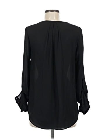 Black Rainn Long Sleeve Blouse (view 2)
