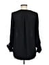Black Rainn Black Long Sleeve Blouse Size M - photo 2