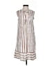 Unbranded Stripes White Ivory Casual Dress Size S (estimated) - photo 1