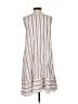 Unbranded Stripes White Ivory Casual Dress Size S (estimated) - photo 2