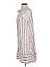 Unbranded Stripes White Ivory Casual Dress Size S (estimated) - photo 5