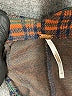Free People Plaid Orange Casual Pants Size XS - photo 3