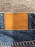 Aero 100% Cotton Blue Denim Shorts Size 4 - photo 3