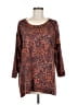 Nally & Millie Animal Print Brown Pullover Sweater Size Sm - Med - photo 1
