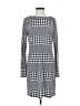 MICHAEL Michael Kors Houndstooth Gray Casual Dress Size S - photo 1