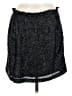 Joe Fresh 100% Nylon Tweed Black Casual Skirt Size M - photo 1