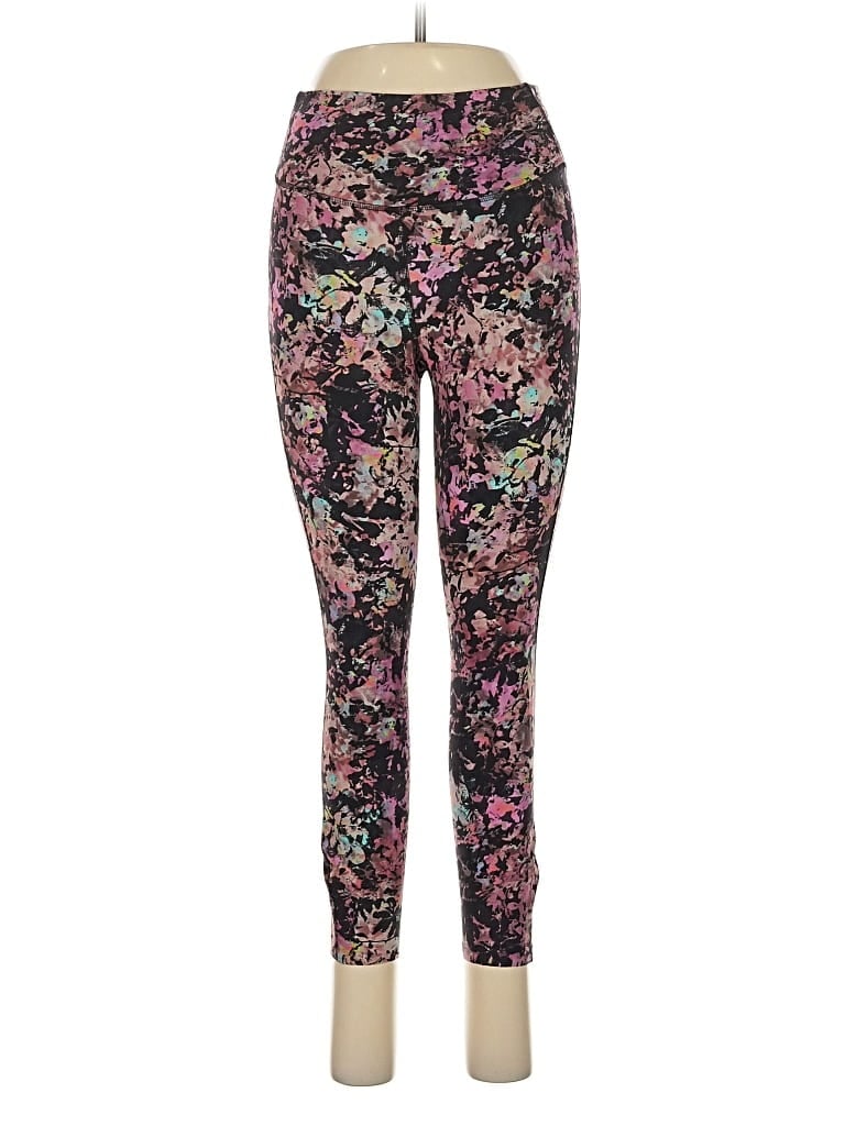 Pre-owned Lululemon Athletica Leggings In Purple