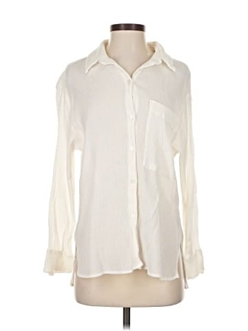 Abercrombie & Fitch Long Sleeve Blouse (view 1)