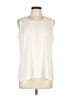 Chico's Ivory Sleeveless Blouse Size Lg (2) - photo 1
