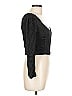 Intermix Black Long Sleeve Top Size 10 - photo 4
