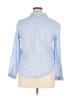 Sfera Polka Dots Blue 3/4 Sleeve Button-Down Shirt Size XL - photo 2