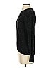 Madewell 100% Cashmere Metallic Black Cashmere Pullover Sweater Size XXS - photo 5