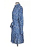 Floyd 100% Viscose Paisley Blue Casual Dress Size XS - photo 5