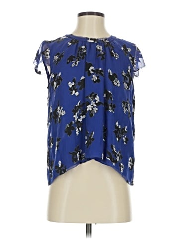 Rebecca Taylor Short Sleeve Blouse (view 1)