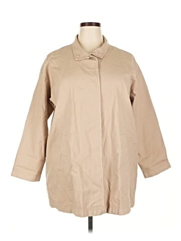 Eileen Fisher Trenchcoat - front