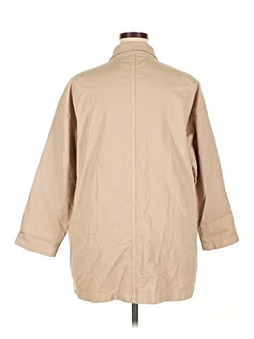 Eileen Fisher Trenchcoat - back