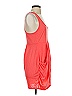 Silence and Noise Solid Orange Casual Dress Size 1 - photo 4