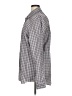 Apt. 9 Checkered-gingham Gray Long Sleeve Button-Down Shirt Size XL - photo 5