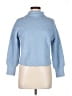 Marled by Reunited Blue Turtleneck Sweater Size M - photo 1