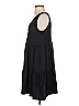 Unbranded Solid Black Casual Dress Size S - photo 5