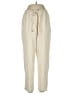 Calvin Klein Solid Ivory Casual Pants Size L - photo 1