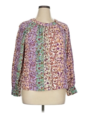 Ann Taylor LOFT Long Sleeve Blouse (view 1)