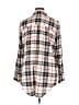 Caslon Plaid Ivory Long Sleeve Button-Down Shirt Size XL - photo 2