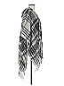 Echo 100% Polyester Gray Tan Poncho One size - photo 4