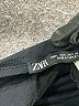 Zara Solid Black Cocktail Dress Size L - photo 7