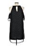 Lily Rose 100% Polyester Stars Black Casual Dress Size L - photo 2