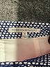 Rebecca Minkoff 100% Polyester Chevron-herringbone Blue Casual Skirt Size 6 - photo 3