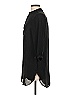 Acrobat 100% Silk Solid Black Casual Dress Size XS - photo 5