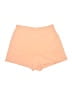 Lou & Grey Solid Orange Shorts Size S - photo 2