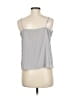 J.Crew 100% Polyester Gray Sleeveless Blouse Size 8 - photo 2