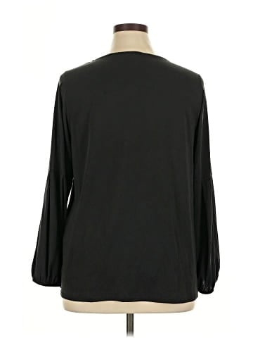 Lord & Taylor 3/4 Sleeve Top (view 2)