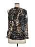 Plisse Brown Sleeveless Blouse Size XL - photo 2
