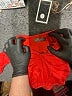 Jean Bourget 100% Baumwolle Red 3/4 Sleeve Blouse 3-6 MO / 6 MO - photo 3
