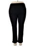 Unbranded Solid Black Active Pants Size 18W - photo 2