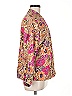 Ashley Floral Pink Long Sleeve Blouse Size M - photo 4
