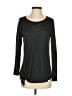 Bobeau Black Long Sleeve Top Size S - photo 1