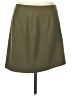 Trouve Solid Green Casual Skirt Size 10 - photo 1